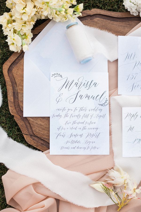  Dainty European Wedding Inspiration in the Desert