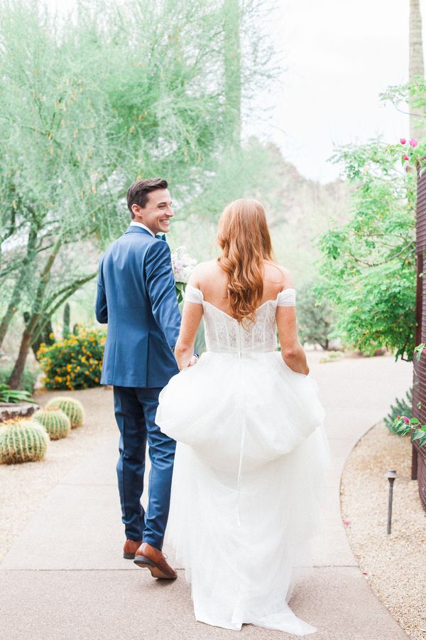  Dainty European Wedding Inspiration in the Desert