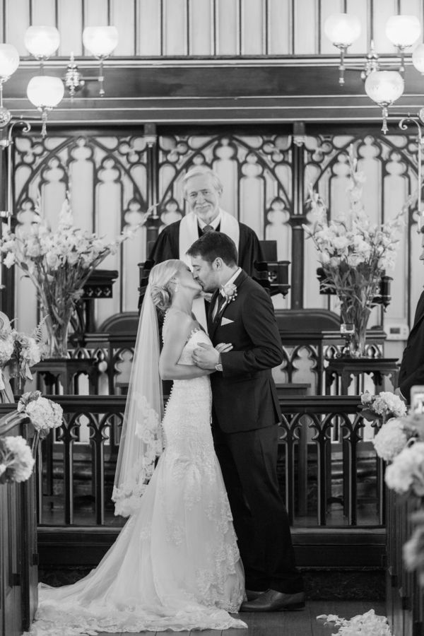  Elegant Coral Wedding in Downtown Charleston