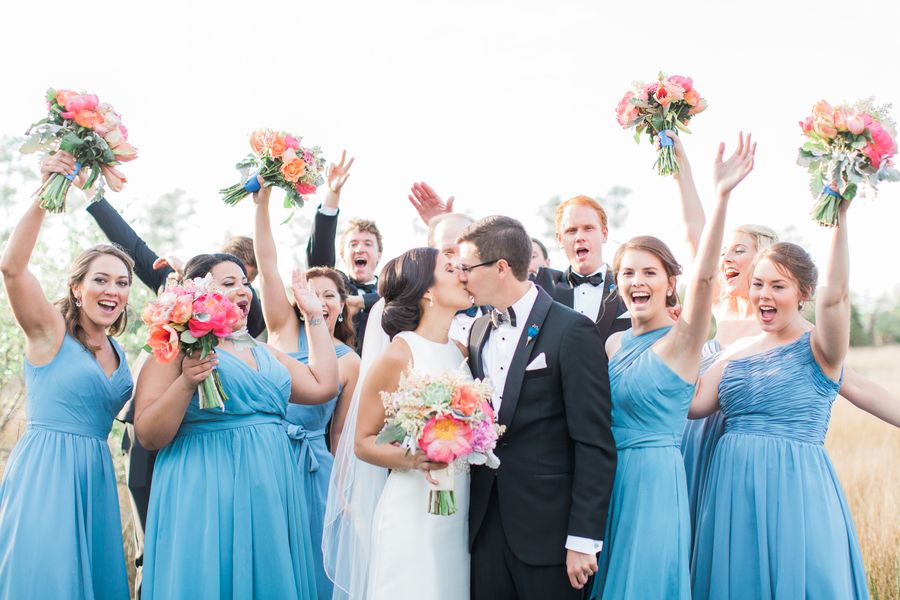  Colorful Florals at This Fun South Carolina Wedding