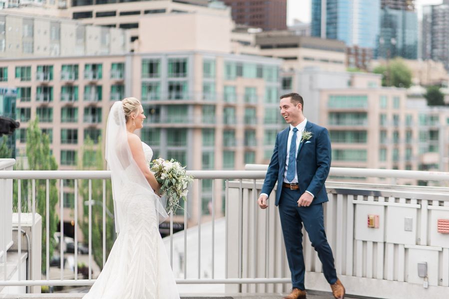 Katie and Nate's Mermaid-Inspired Seattle Wedding