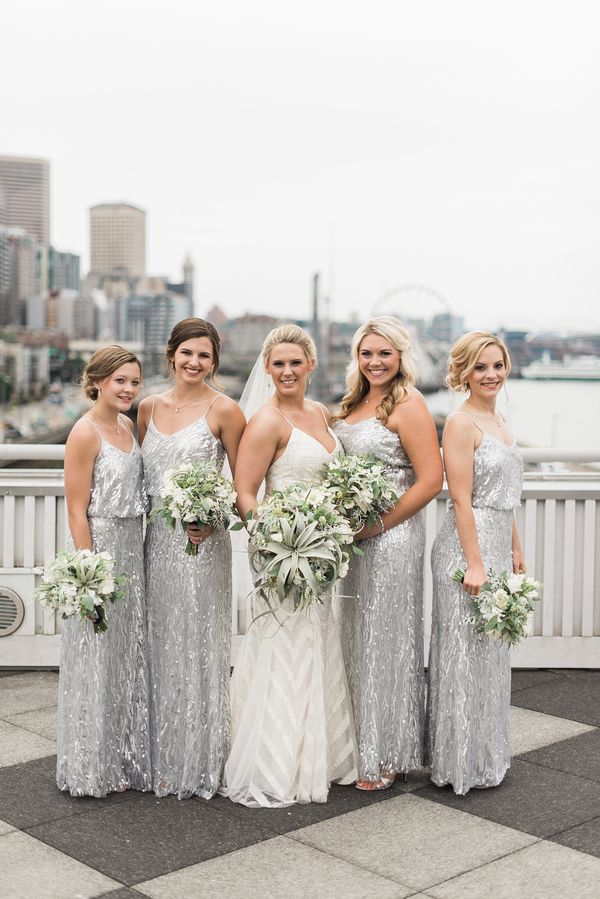 Katie and Nate's Mermaid-Inspired Seattle Wedding