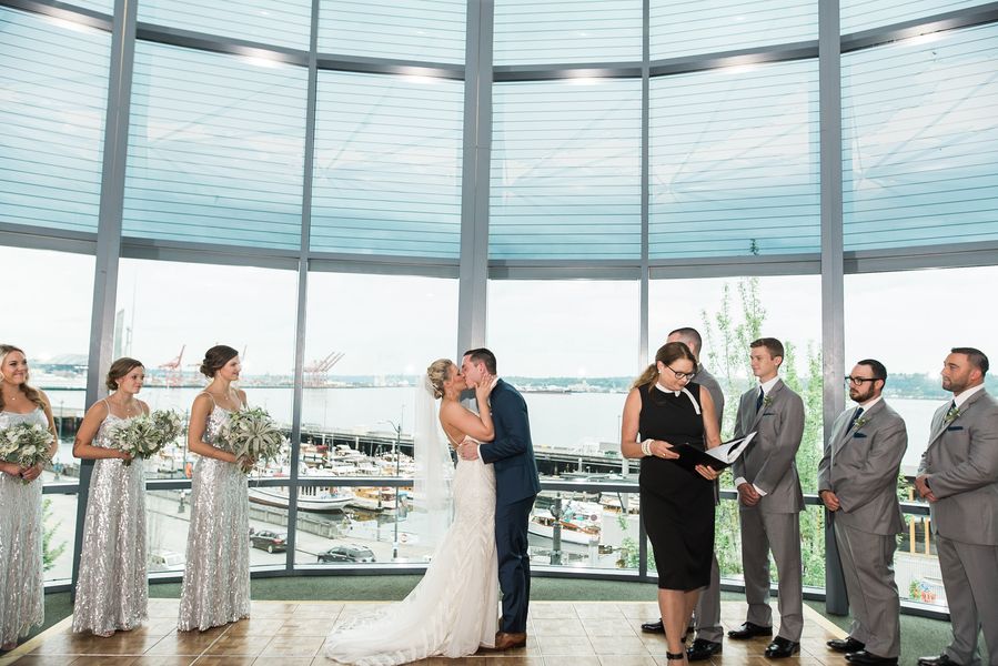 Katie and Nate's Mermaid-Inspired Seattle Wedding