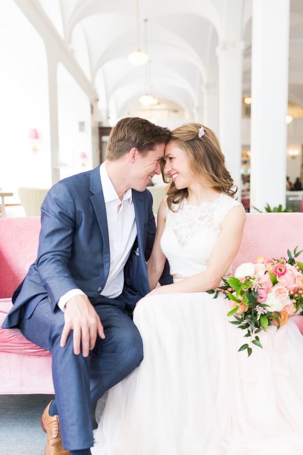  Libby and Nick's Intimate and Trendy Wedding at the Quirk Hotel border=