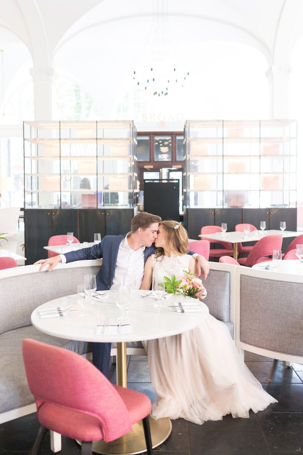  Libby and Nick's Intimate and Trendy Wedding at the Quirk Hotel