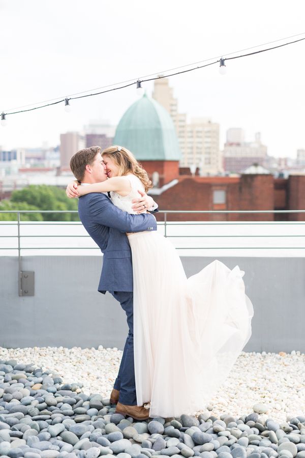 Libby and Nick's Intimate and Trendy Wedding at the Quirk Hotel