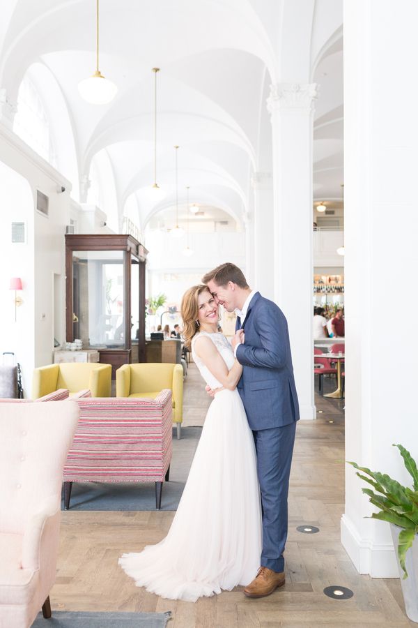  Libby and Nick's Intimate and Trendy Wedding at the Quirk Hotel