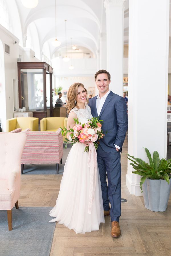  Libby and Nick's Intimate and Trendy Wedding at the Quirk Hotel