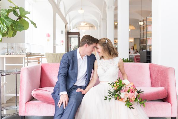  Libby and Nick's Intimate and Trendy Wedding at the Quirk Hotel