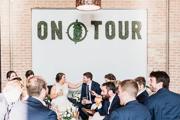 Katie and Mike's Antique Store Wedding with Urban Vibes