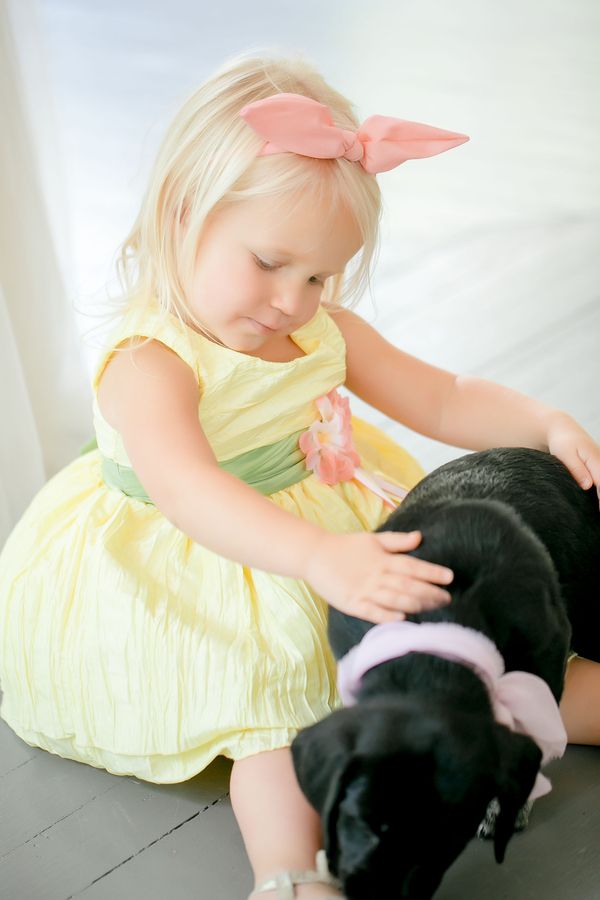 Peppy Wedding Inspiration with Puppies Galore!