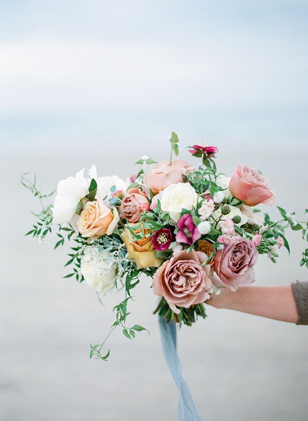  The Sweetest Beach Picnic Engagement Session in La Jolla