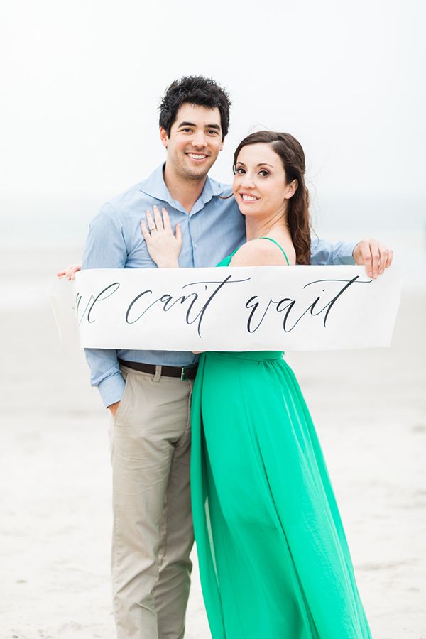  The Sweetest Beach Picnic Engagement Session in La Jolla