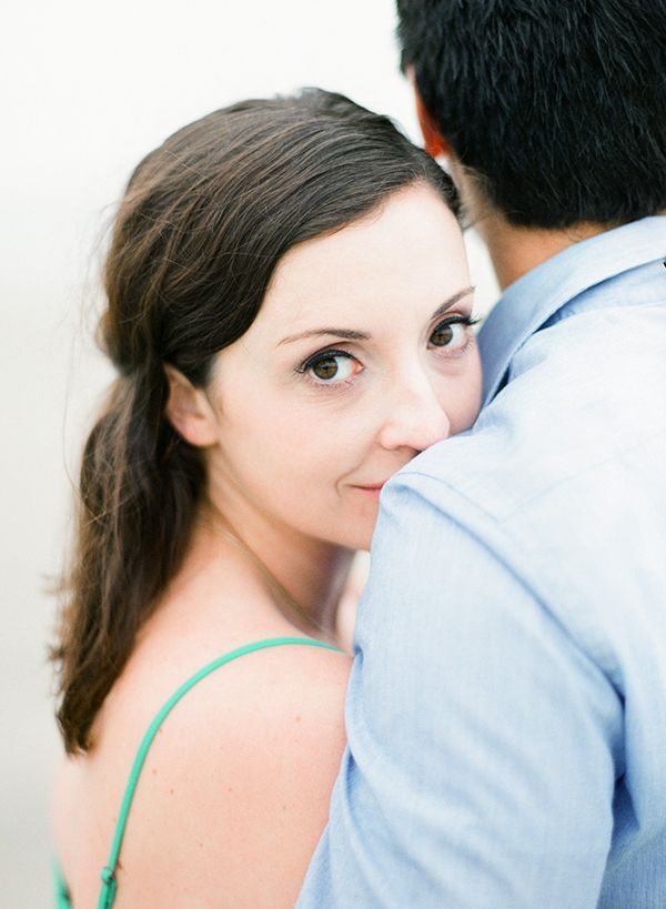  The Sweetest Beach Picnic Engagement Session in La Jolla