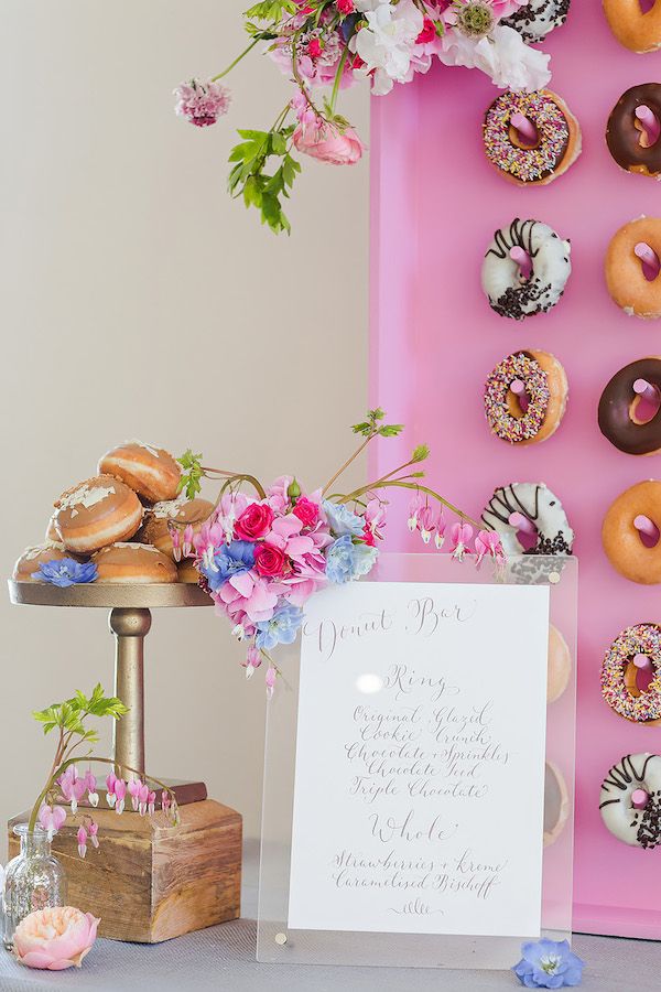  National Donut Day! Donut Wall Wedding Inspiration!