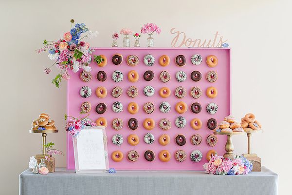  National Donut Day! Donut Wall Wedding Inspiration!