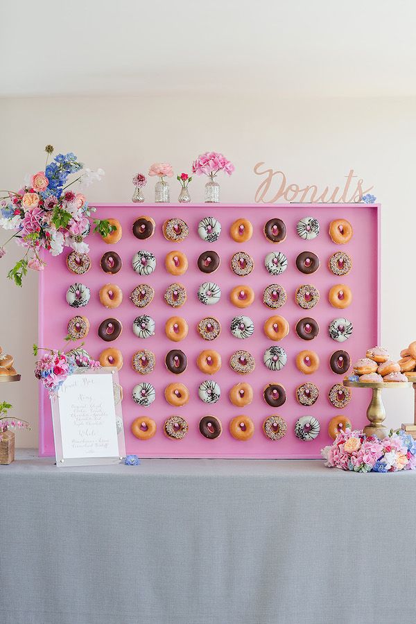  National Donut Day! Donut Wall Wedding Inspiration!