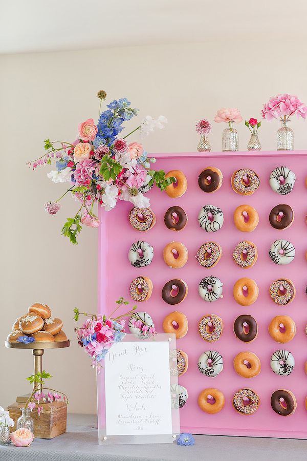  National Donut Day! Donut Wall Wedding Inspiration!