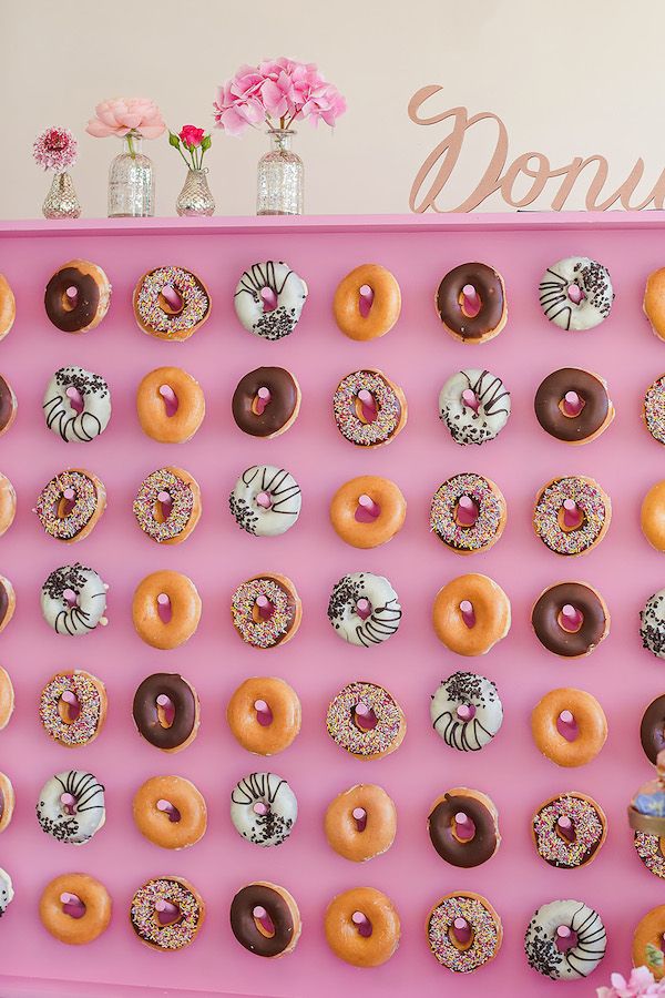  National Donut Day! Donut Wall Wedding Inspiration!