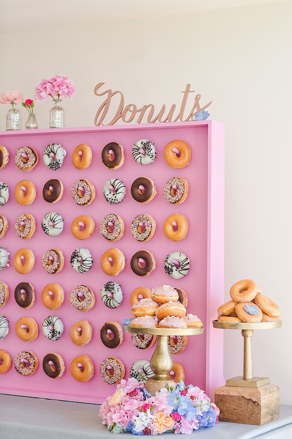  National Donut Day! Donut Wall Wedding Inspiration!