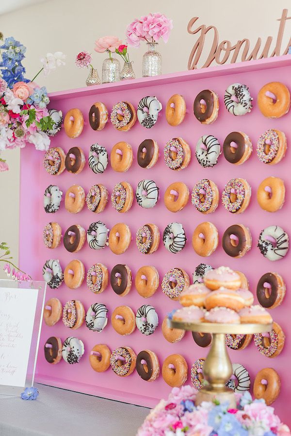  National Donut Day! Donut Wall Wedding Inspiration!