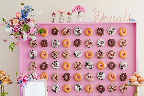  National Donut Day! Donut Wall Wedding Inspiration!