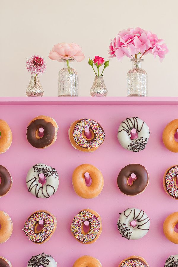  National Donut Day! Donut Wall Wedding Inspiration!