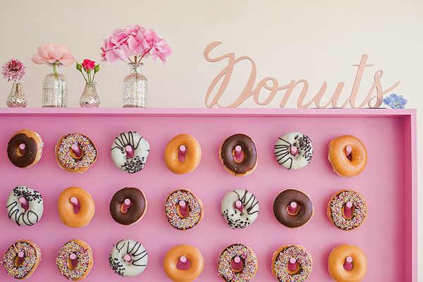  National Donut Day! Donut Wall Wedding Inspiration!