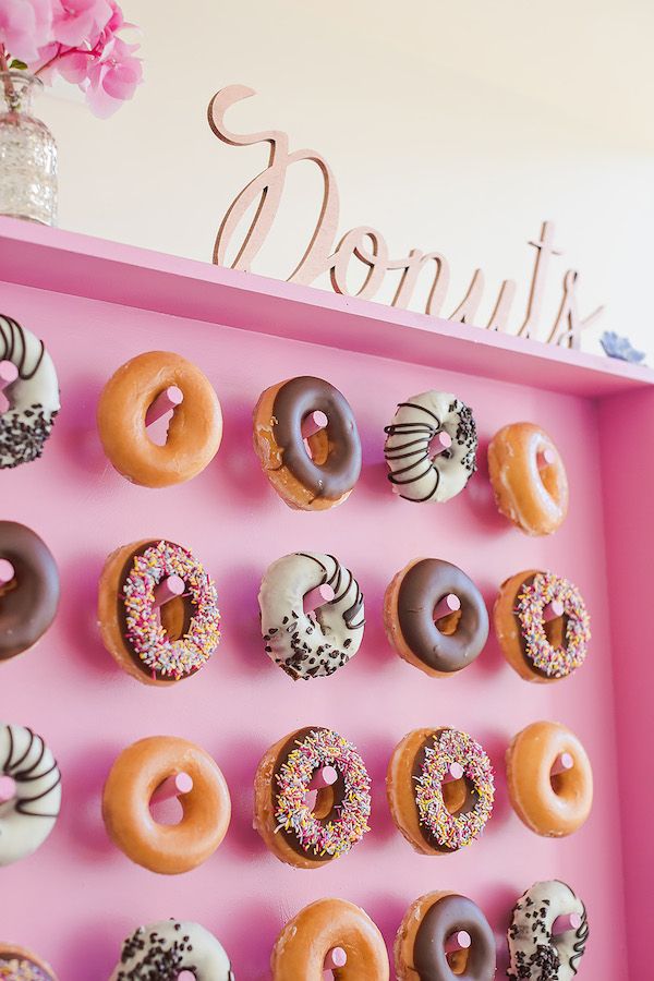  National Donut Day! Donut Wall Wedding Inspiration!