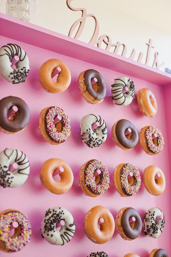  National Donut Day! Donut Wall Wedding Inspiration!