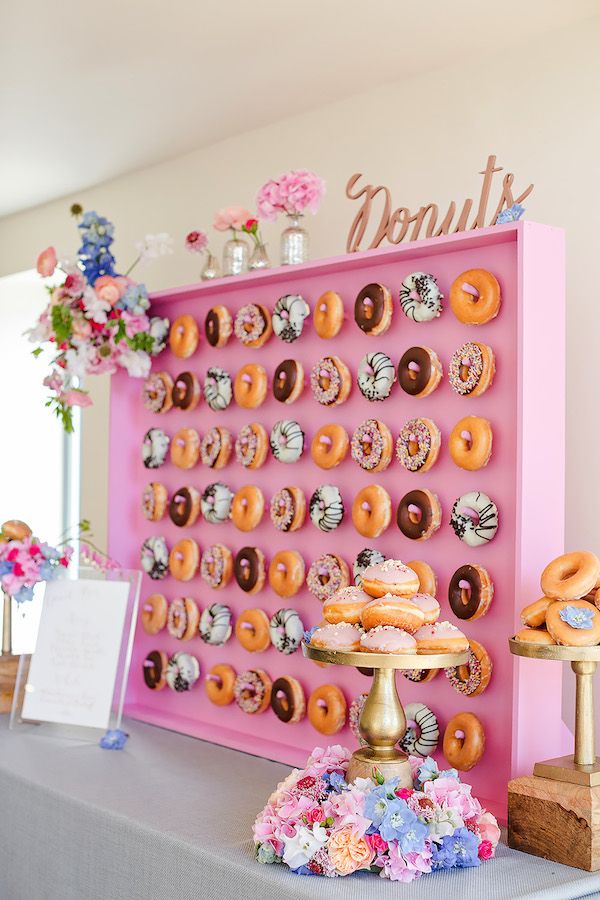  National Donut Day! Donut Wall Wedding Inspiration!