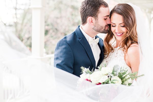  Walking in a Winter Wedding Wonderland in Virginia