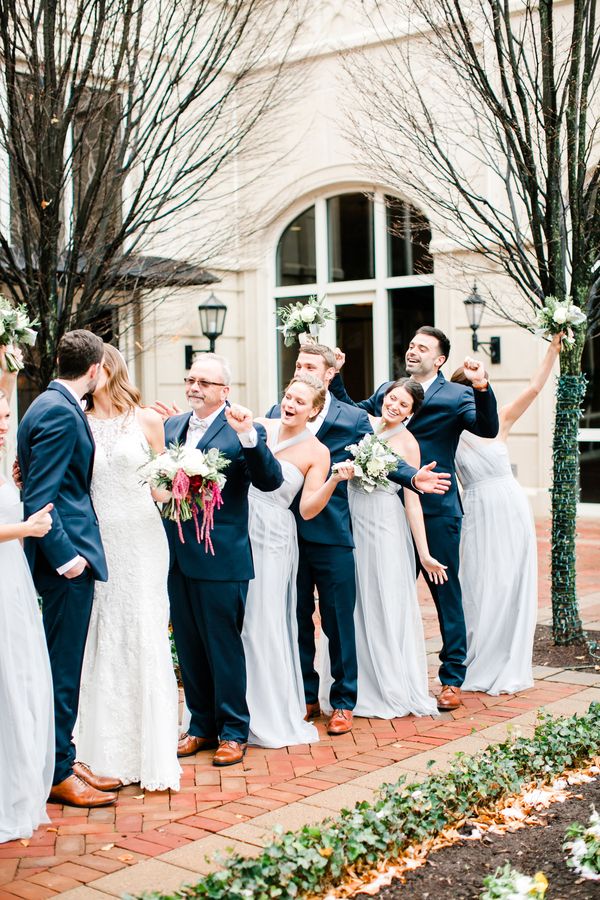  Walking in a Winter Wedding Wonderland in Virginia