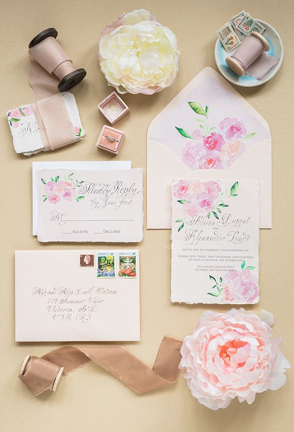 Dreamy French Garden Wedding Inspiration