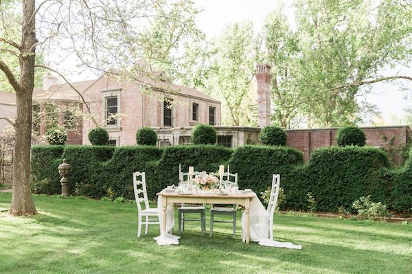  Dusty Blue French Country Wedding Inspo