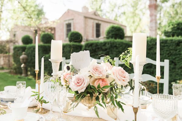  Dusty Blue French Country Wedding Inspo