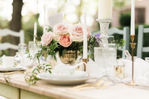  Dusty Blue French Country Wedding Inspo