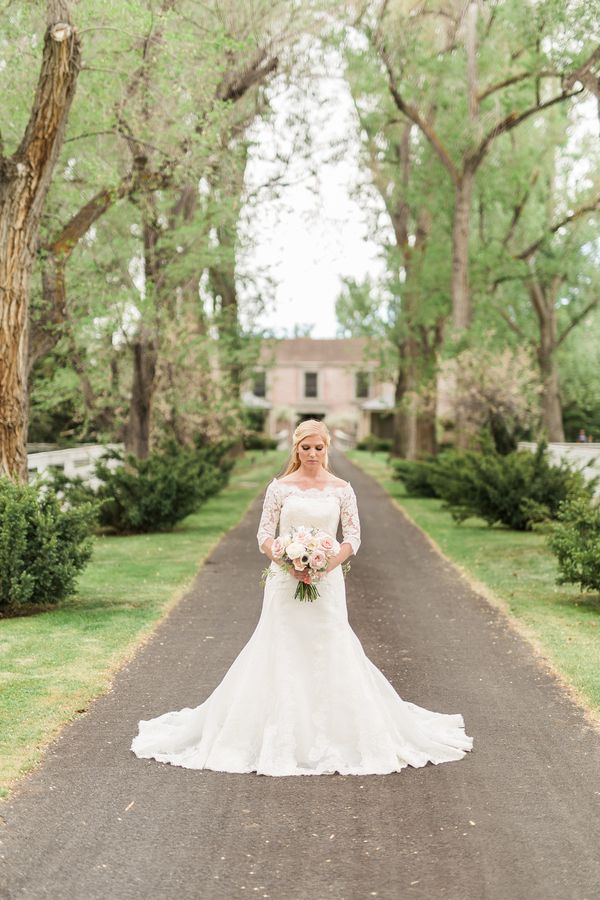  Dusty Blue French Country Wedding Inspo