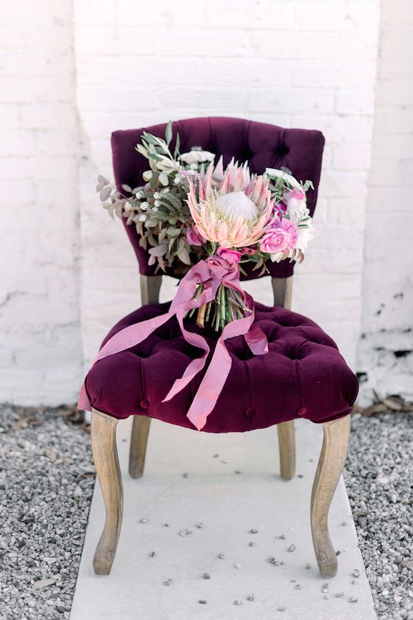  Eclectic Amethyst Shoot with Subtle Spanish Details