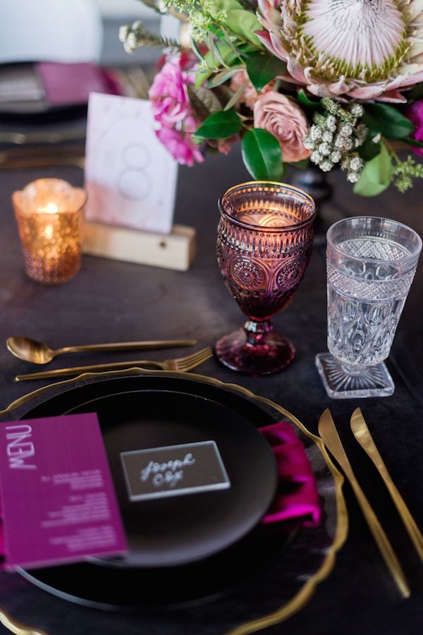  Eclectic Amethyst Shoot with Subtle Spanish Details