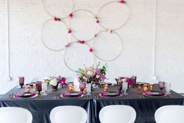  Eclectic Amethyst Shoot with Subtle Spanish Details