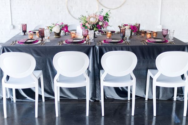  Eclectic Amethyst Shoot with Subtle Spanish Details