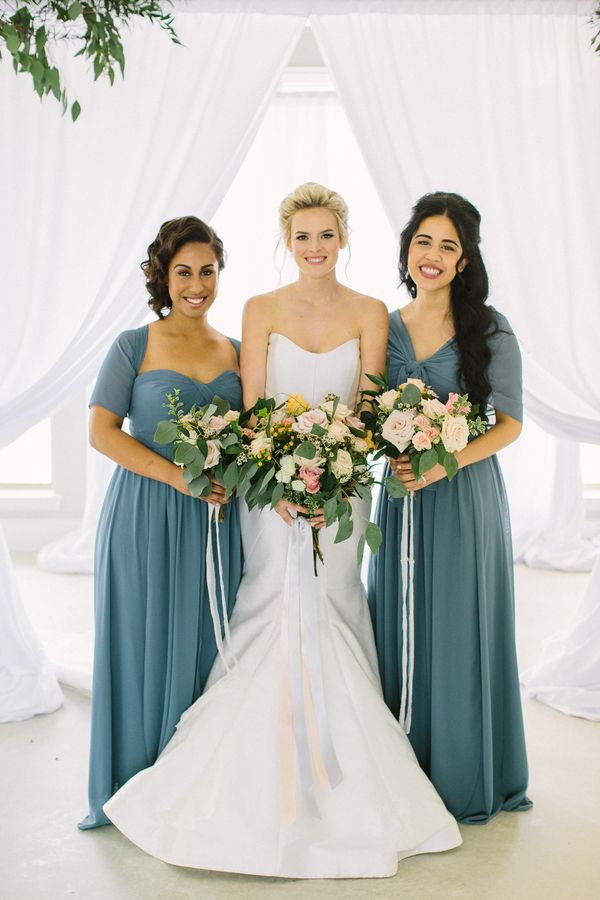 Modern Romantic Wedding Inspo Dressed in Sweet Blues