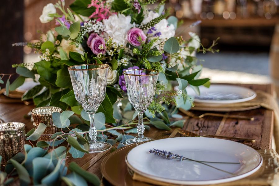 A Rural Irish-Style Wedding with Emerald and Gold