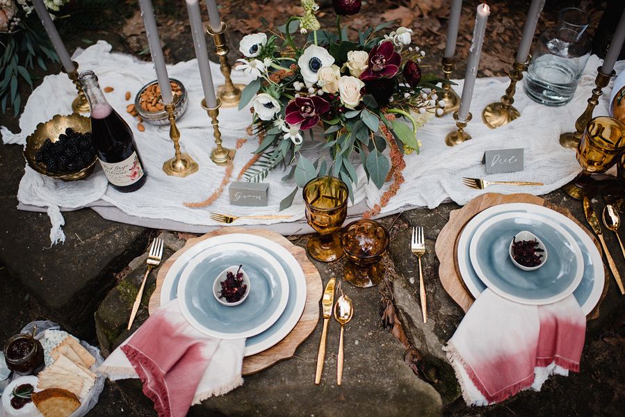 This Berry-Colored Wedding Inspiration Has Us Ready for Fall