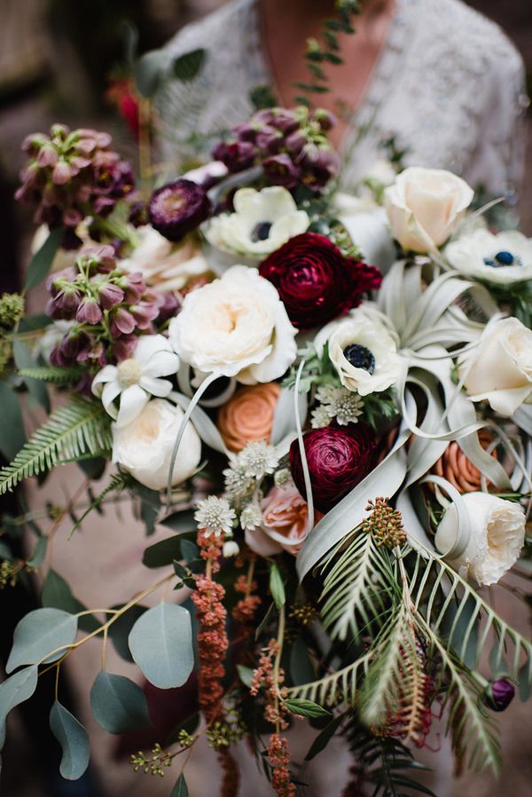 This Berry-Colored Wedding Inspiration Has Us Ready for Fall