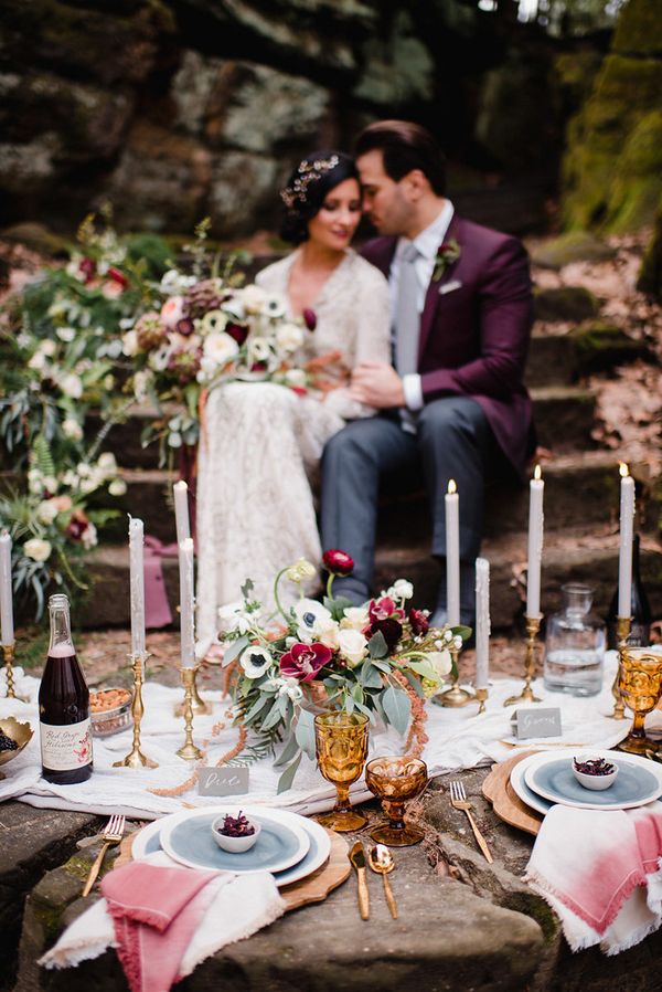 This Berry-Colored Wedding Inspiration Has Us Ready for Fall