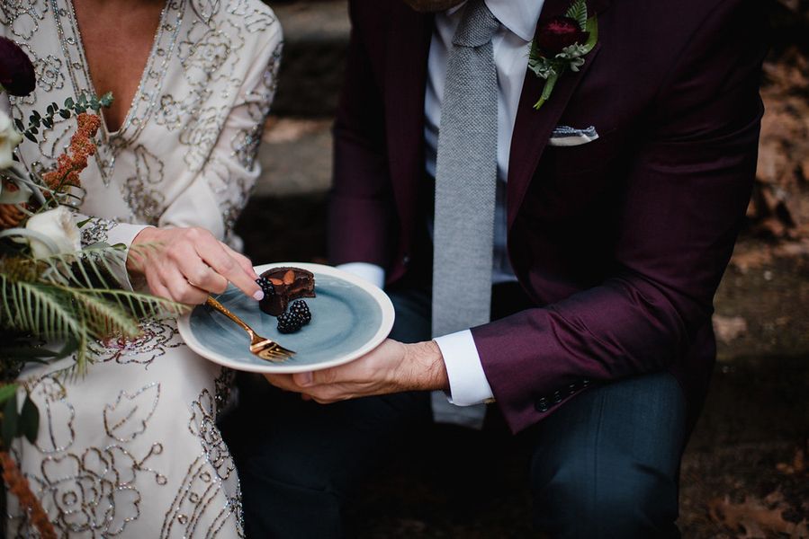 This Berry-Colored Wedding Inspiration Has Us Ready for Fall