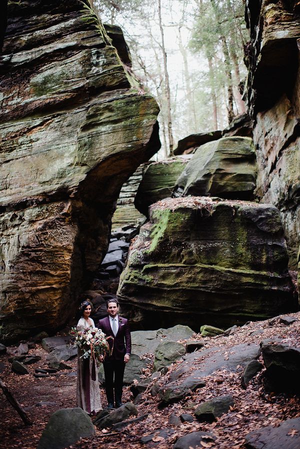 This Berry-Colored Wedding Inspiration Has Us Ready for Fall