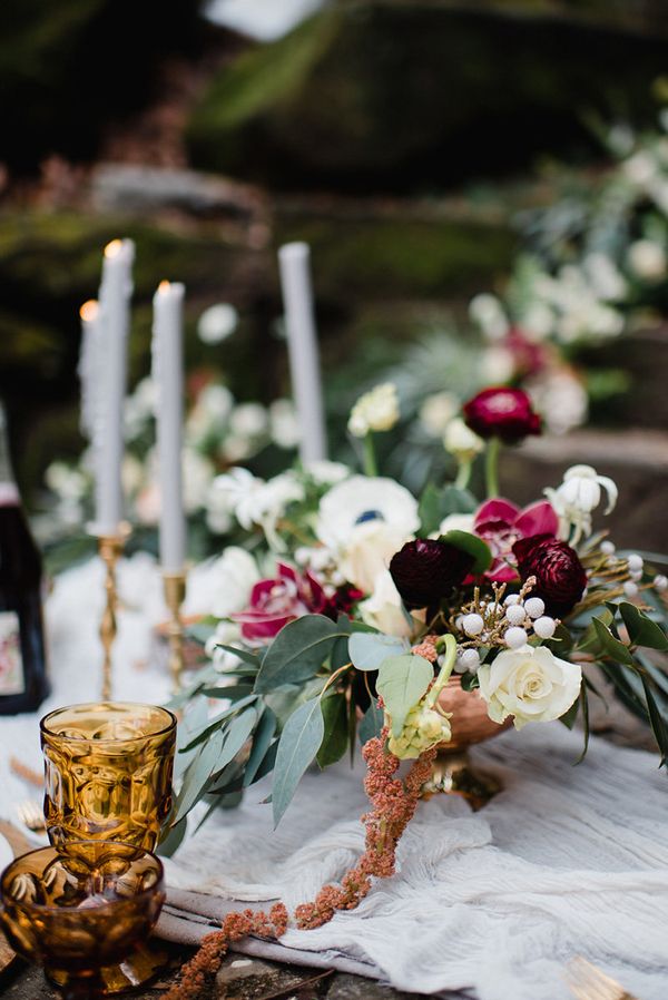 This Berry-Colored Wedding Inspiration Has Us Ready for Fall